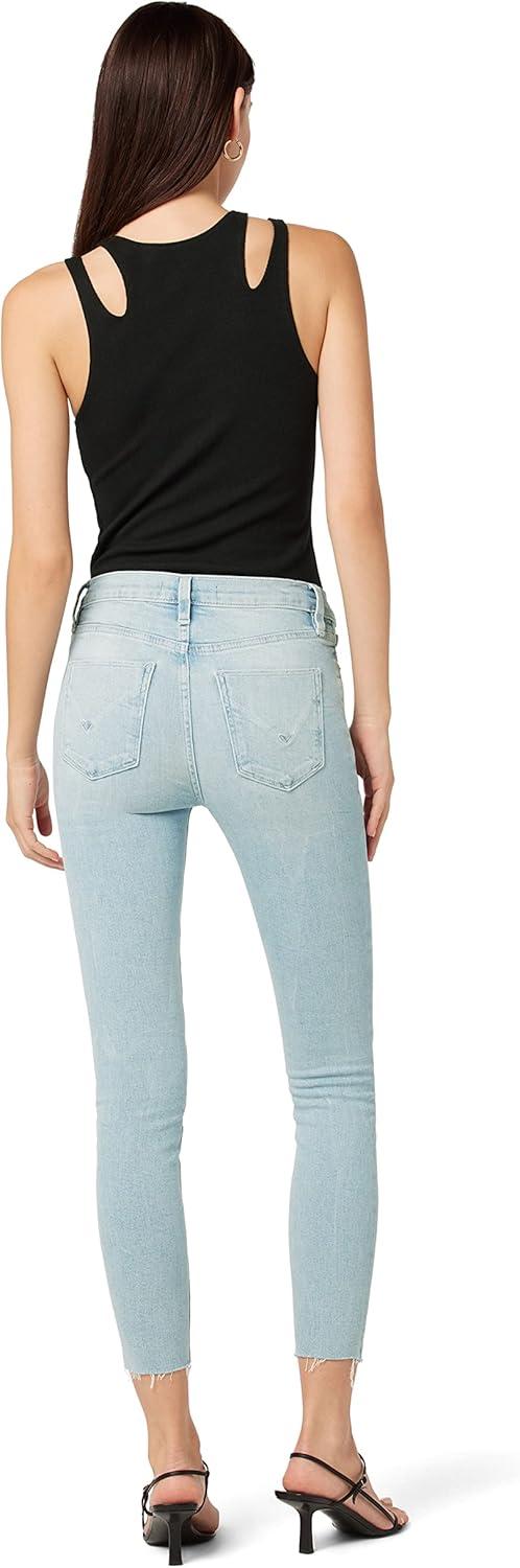 imageHUDSON Womens Nico Midrise Super Skinny Cropped JeanBaby Love
