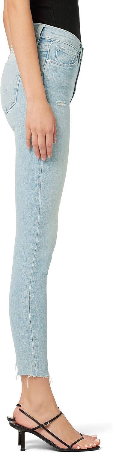 imageHUDSON Womens Nico Midrise Super Skinny Cropped JeanBaby Love
