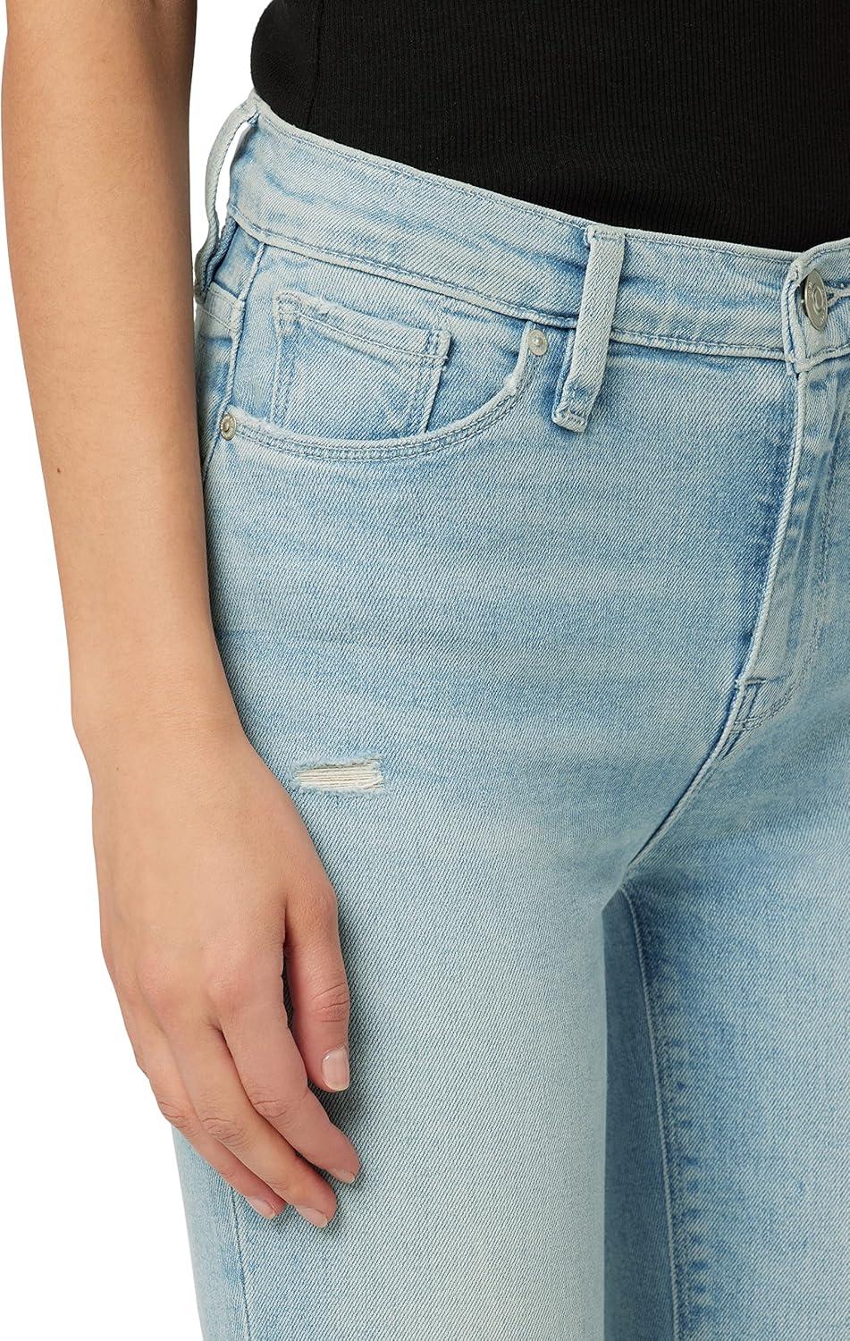 imageHUDSON Womens Nico Midrise Super Skinny Cropped JeanBaby Love