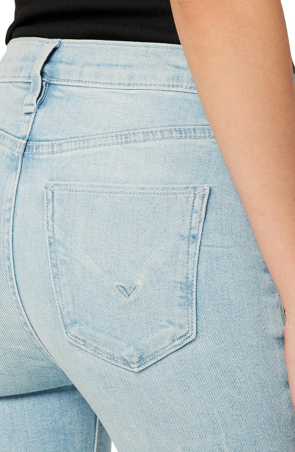 imageHUDSON Womens Nico Midrise Super Skinny Cropped JeanBaby Love