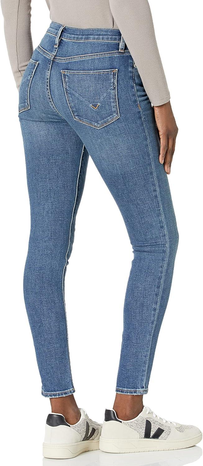imageHudson Womens Nico Mid Rise Super Skinny JeanSecond Chance