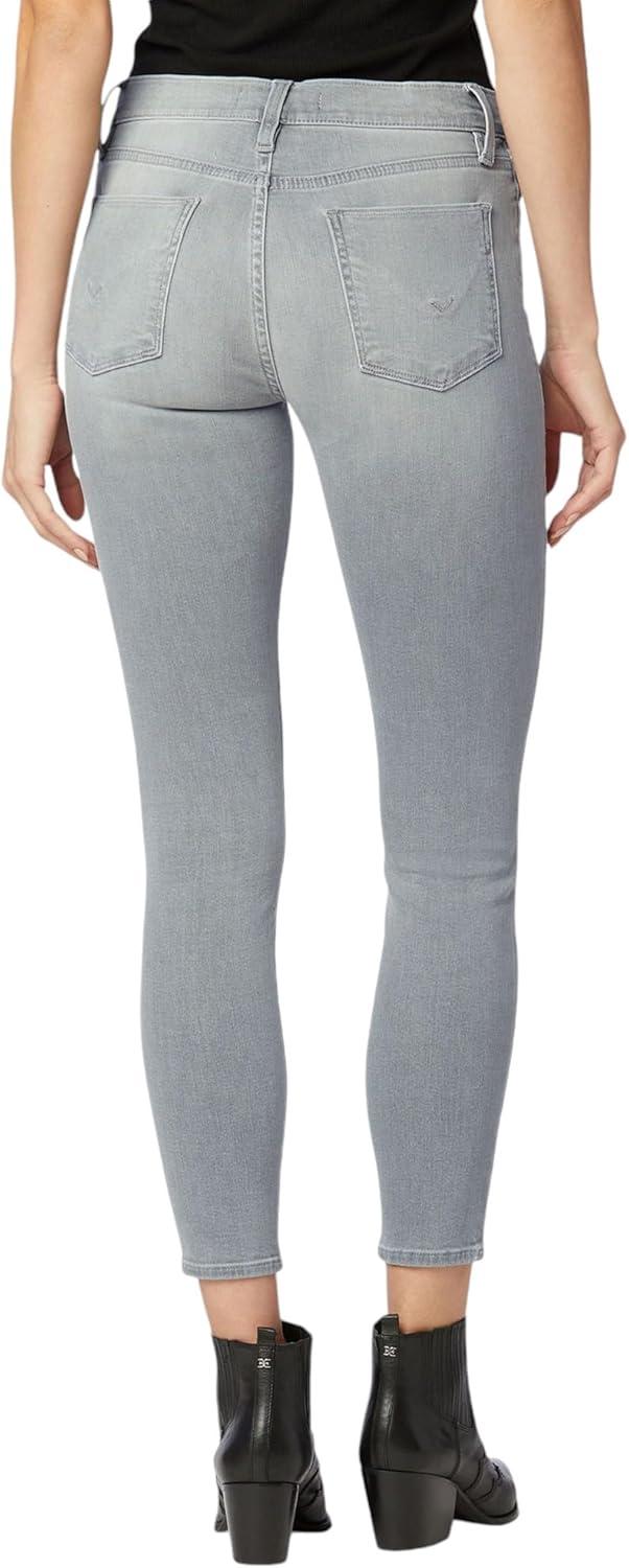 imageHudson Womens Nico Mid Rise Super Skinny JeanSilver Fields