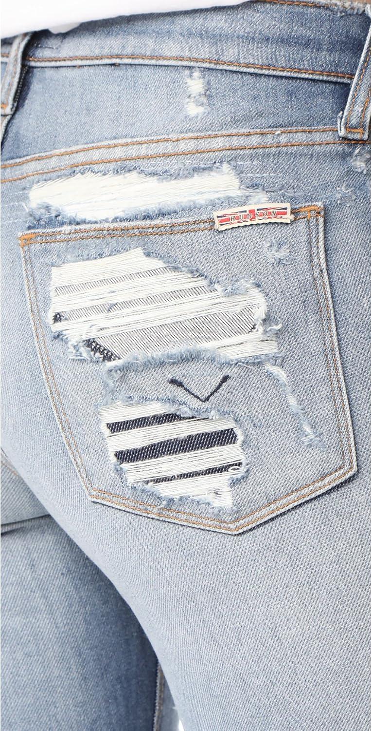 imageHudson Womens Nico Mid Rise Super Skinny JeanSouthpaw