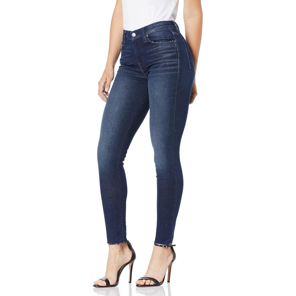 imageHUDSON Womens Nico Mid Rise Super Skinny Ankle JeanMidway