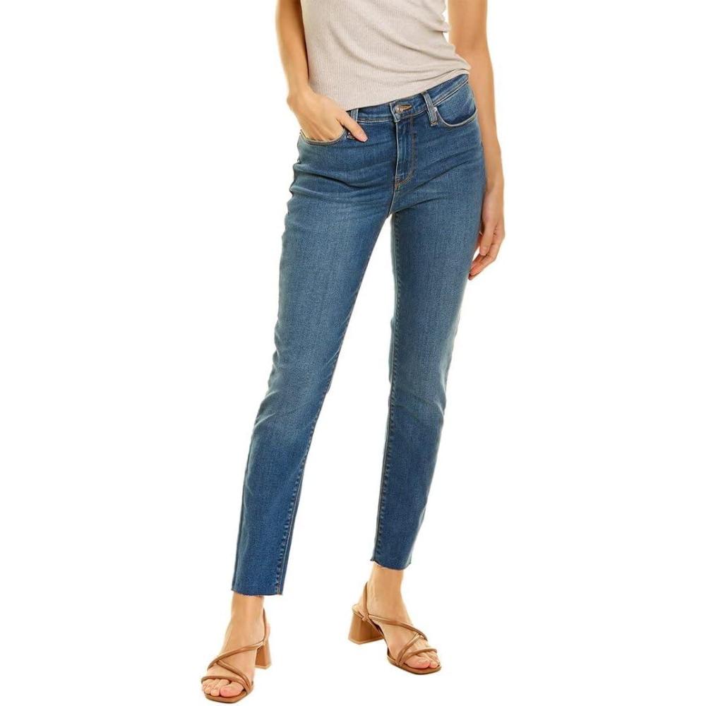 imageHudson Womens Nico Mid Rise Super Skinny JeanHigh Noon