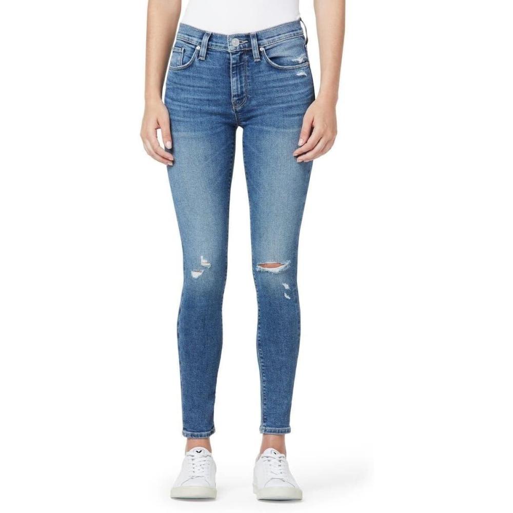 imageHudson Womens Nico Mid Rise Super Skinny JeanStill Believe