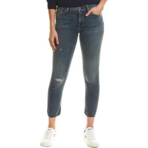 HUDSON Women’s Nico Mid Rise, Skinny, Raw Hem Jean(Unregulated)