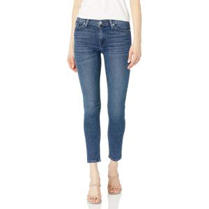 HUDSON Women’s Nico Mid Rise, Super Skinny Ankle Jean(Carlton)