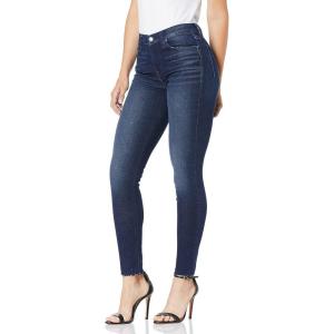 HUDSON Women’s Nico Mid Rise, Super Skinny Ankle Jean(Midway)