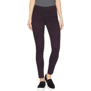 HUDSON Women’s Nico Mid Rise, Super Skinny Ankle Jean(Prism/Purple)