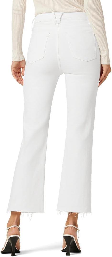 imageHUDSON Womens Faye Ultra High Rise Bootcut Crop JeanWhite