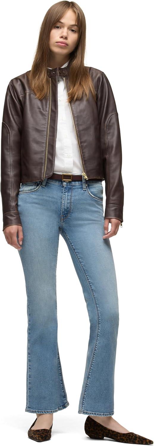 imageHUDSON Womens Nico MidRise Bootcut Barefoot JeanBallad