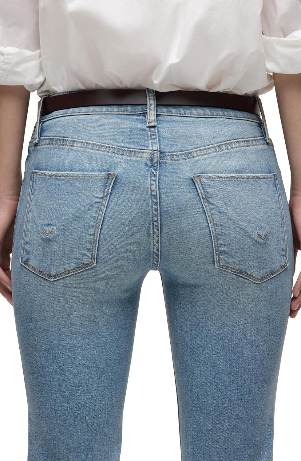 imageHUDSON Womens Nico MidRise Bootcut Barefoot JeanBallad