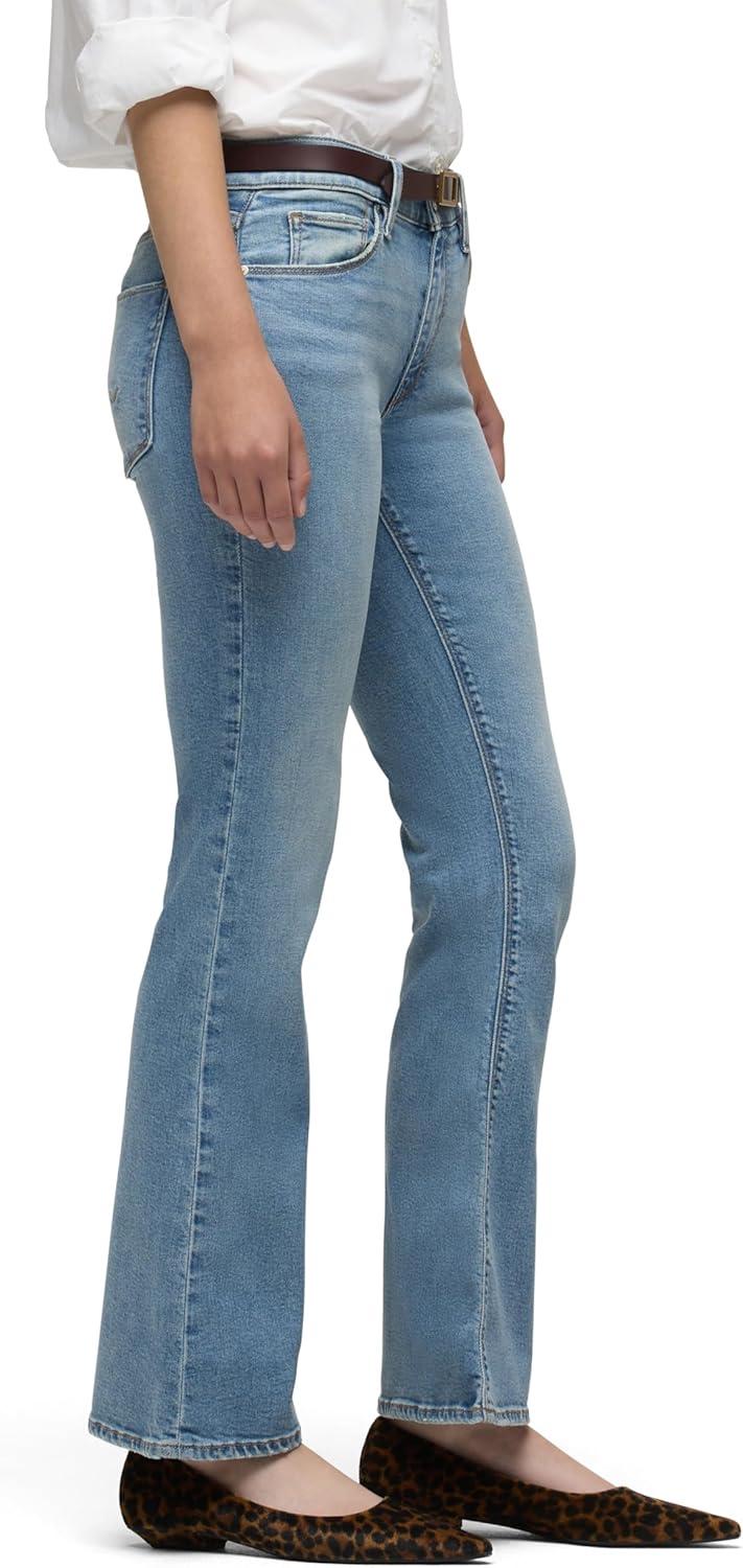 imageHUDSON Womens Nico MidRise Bootcut Barefoot JeanBallad