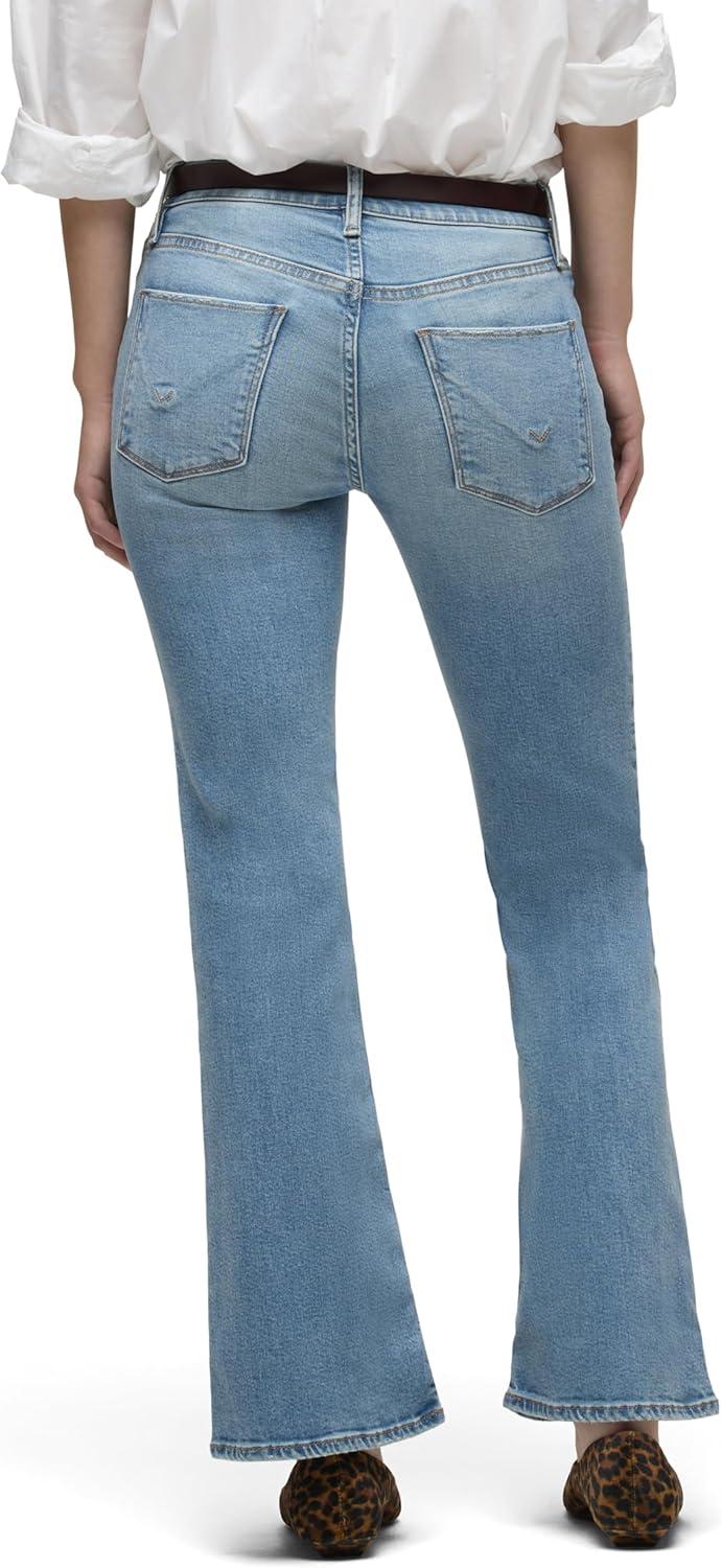 imageHUDSON Womens Nico MidRise Bootcut Barefoot JeanBallad