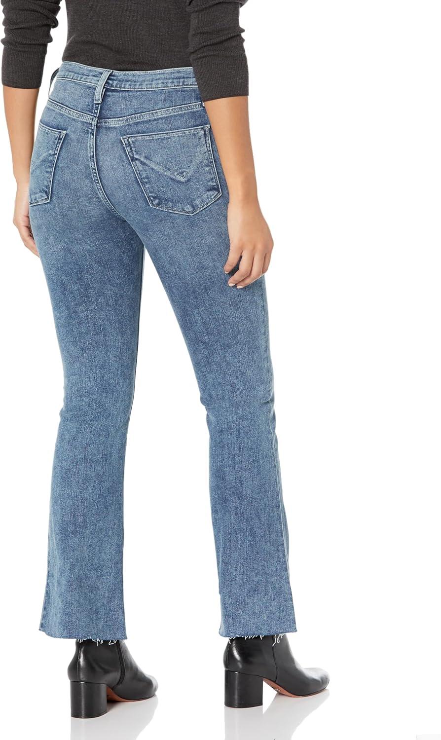 imageHUDSON Womens Nico MidRise Bootcut Barefoot JeanMelody Blues