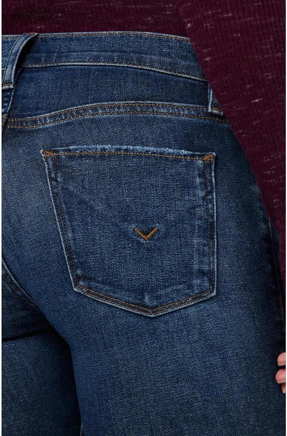 imageHUDSON Womens Nico MidRise Bootcut Barefoot JeanOlympic