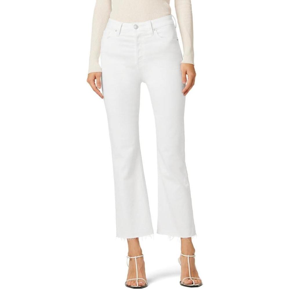 imageHUDSON Womens Faye Ultra High Rise Bootcut Crop JeanWhite