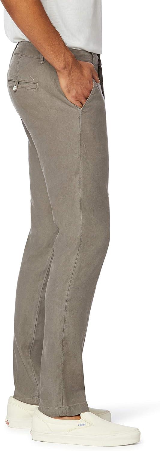 imageHUDSON Mens Classic Slim Straight ChinoCharcoal