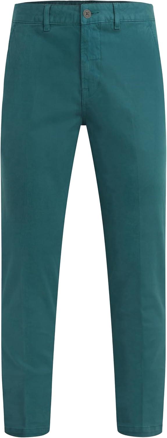 imageHUDSON Mens Classic Slim Straight ChinoDeep Teal
