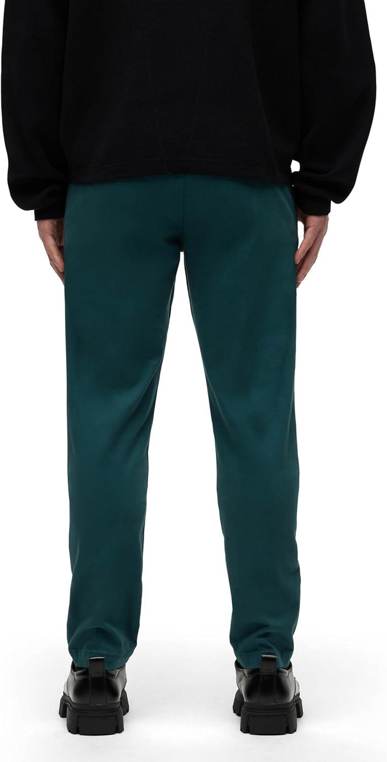 imageHUDSON Mens Classic Slim Straight ChinoDeep Teal
