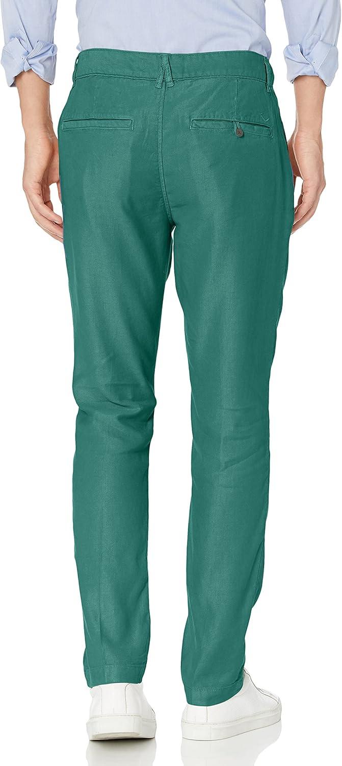 imageHUDSON Mens Classic Slim Straight ChinoGems