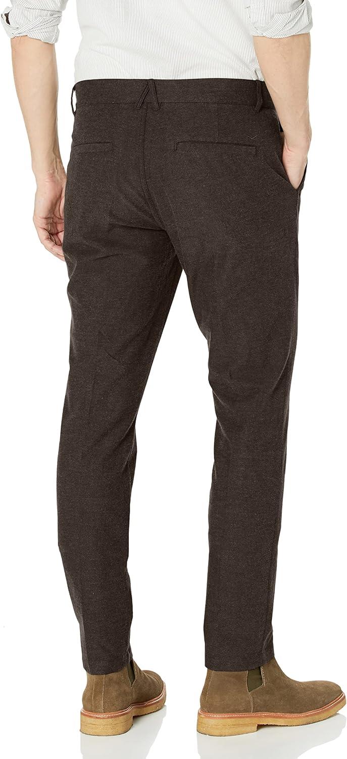 imageHUDSON Mens Classic Slim Straight ChinoHeather Dust