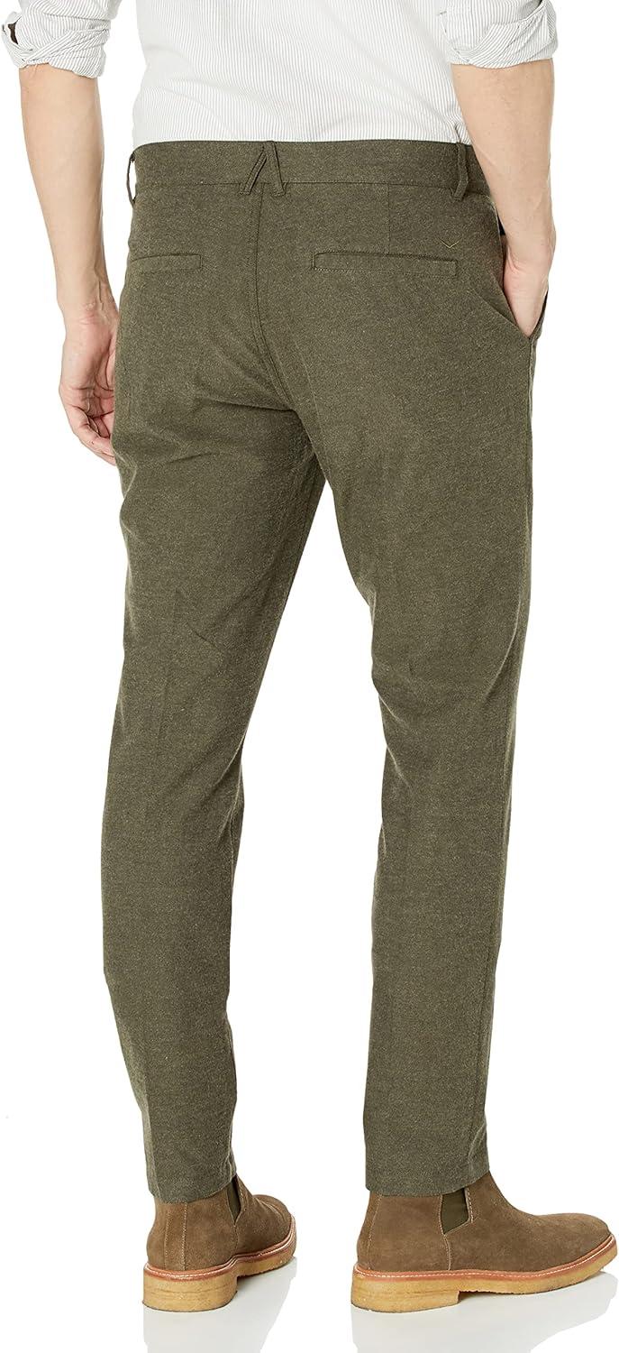 imageHUDSON Mens Classic Slim Straight ChinoHeather Green