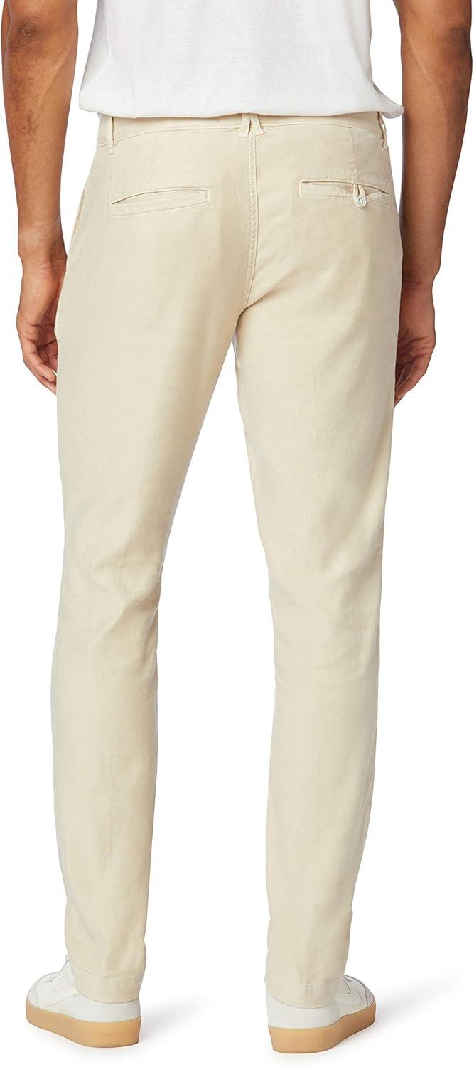 imageHUDSON Mens Classic Slim Straight ChinoLight Sand