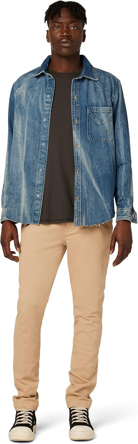 imageHUDSON Mens Classic Slim Straight ChinoMocha
