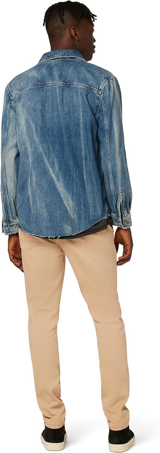 imageHUDSON Mens Classic Slim Straight ChinoMocha