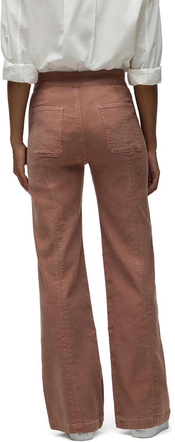 imageHUDSON Womens Tie Waist Wide Leg TrouserBaltic Amber