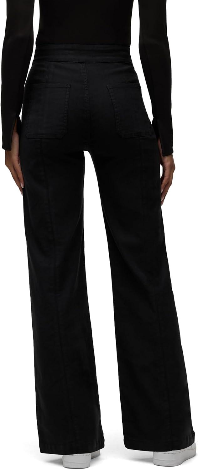 imageHUDSON Womens Tie Waist Wide Leg TrouserBlack Beauty