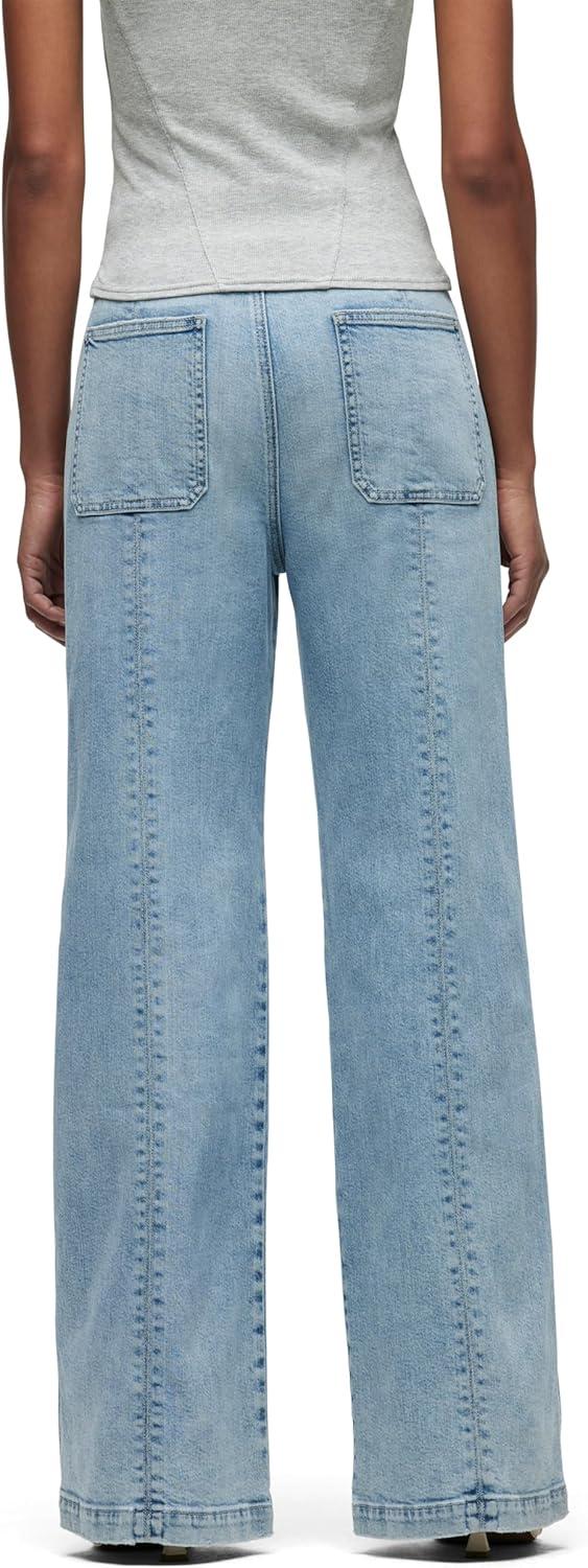 imageHUDSON Womens Tie Waist Wide Leg TrouserDaylight