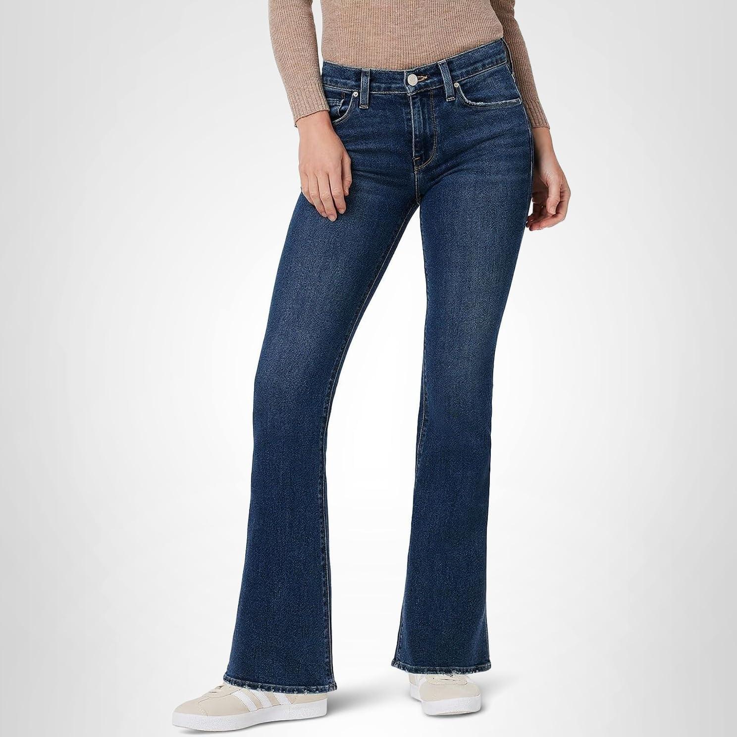 imageHudson Womens Nico MidRise Bootcut BarefootMessage