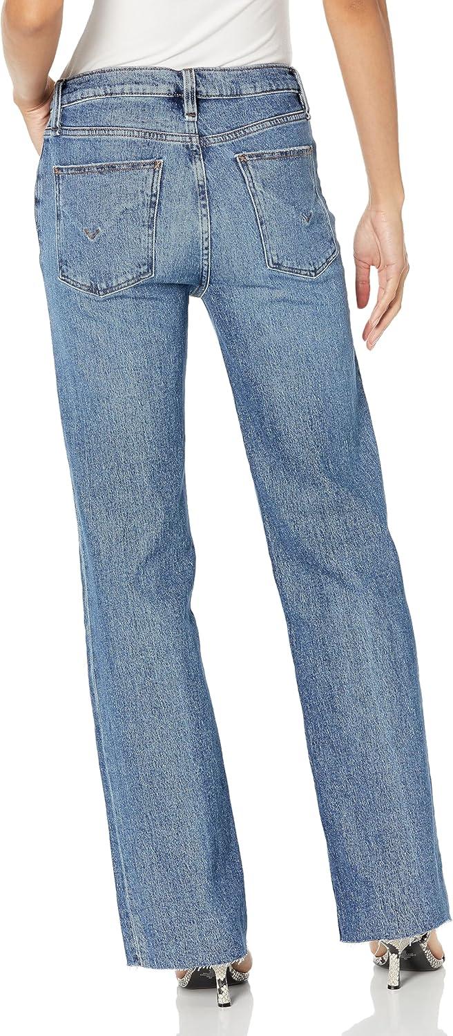 imageHudson Womens Rosie High Rise Wide Leg JeanApollo