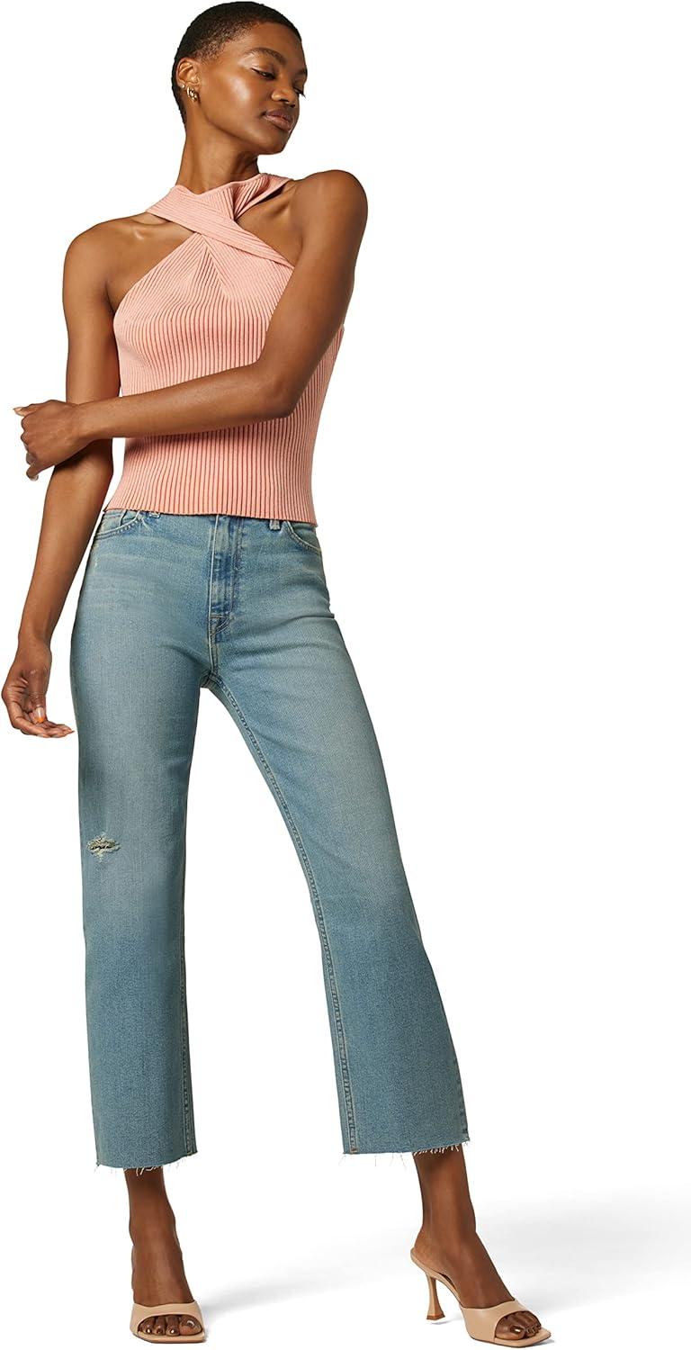 imageHudson Womens Rosie High Rise Wide Leg JeanCalifornia