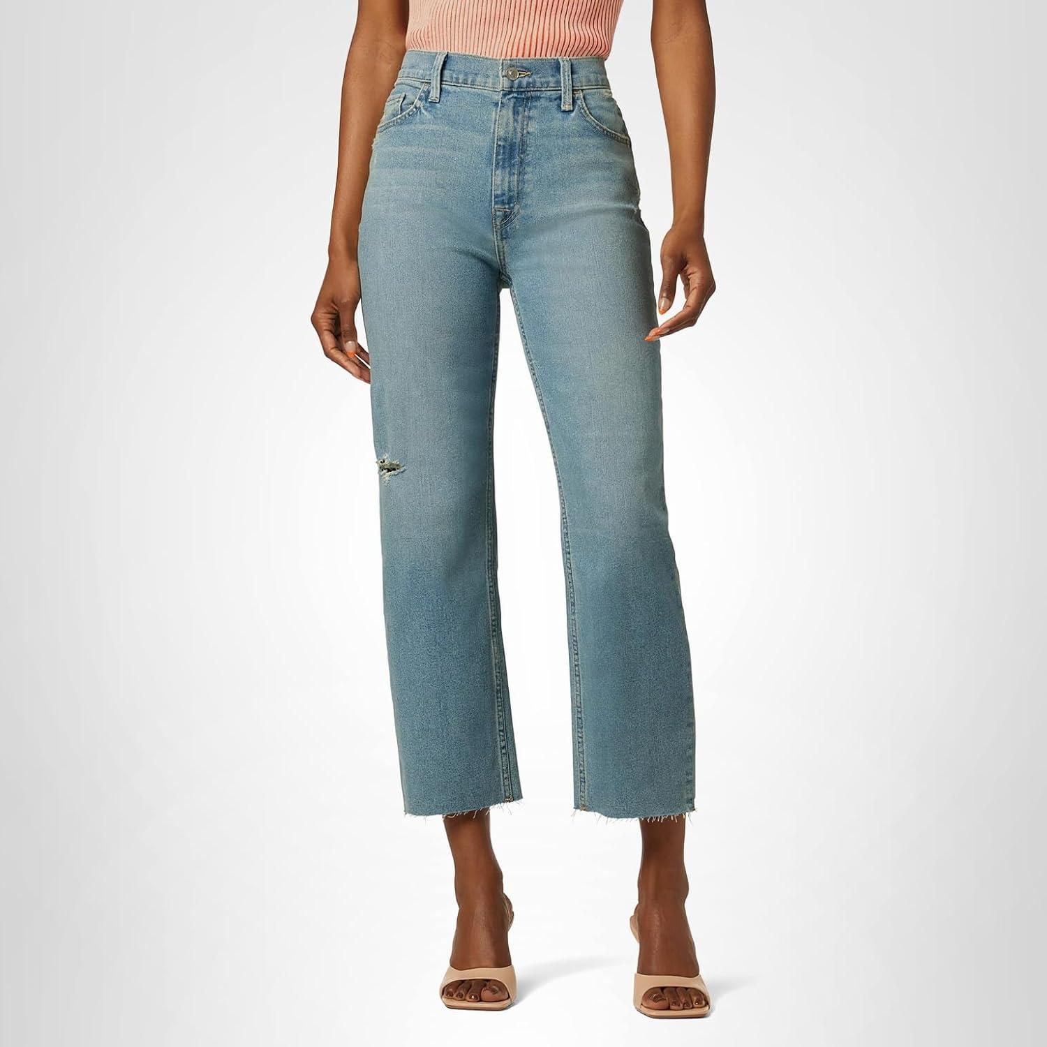 imageHudson Womens Rosie High Rise Wide Leg JeanCalifornia