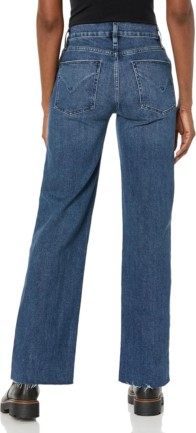 imageHudson Womens Rosie High Rise Wide Leg JeanNorth Fork