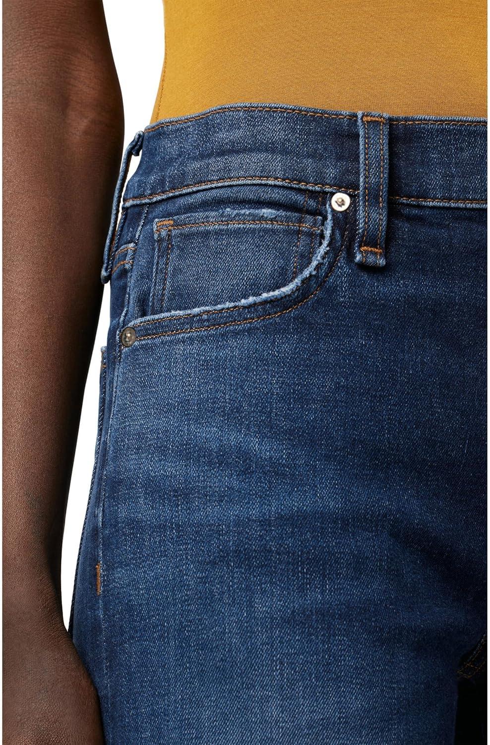 imageHudson Womens Rosie High Rise Wide Leg JeanPoseidon