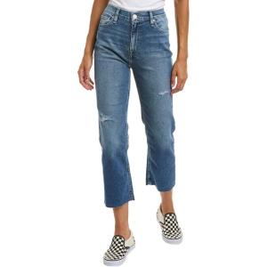 HUDSON Jeans Women’s Remi High Rise, Cropped, Straight Leg Jean(Oceanview)