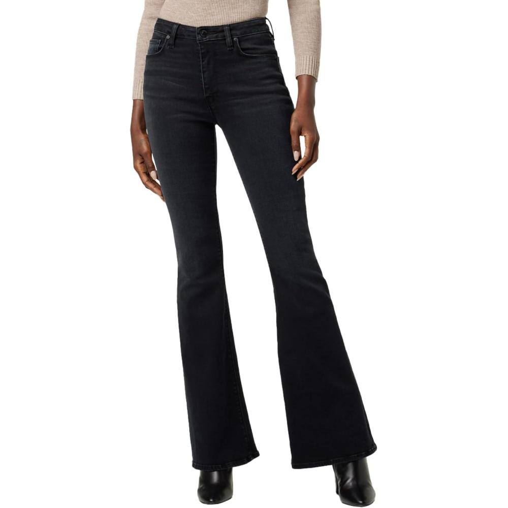imageHudson Womens Holly High Rise Flare JeanNoir