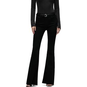 Hudson Womens Holly High Rise Flare Jean(Black)
