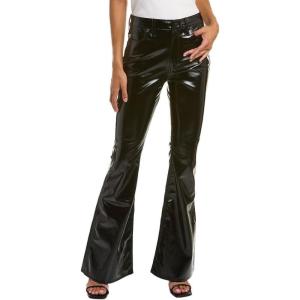 Hudson Womens Holly High Rise Flare Jean(Black Patent)