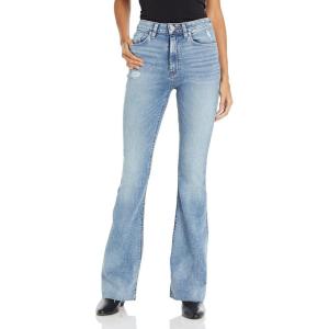 Hudson Womens Holly High Rise Flare Jean(Summer Flame)