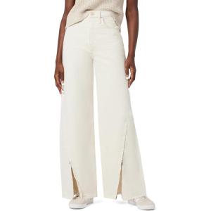 Hudson Womens James High Rise Wide Leg Jean(Ecru)