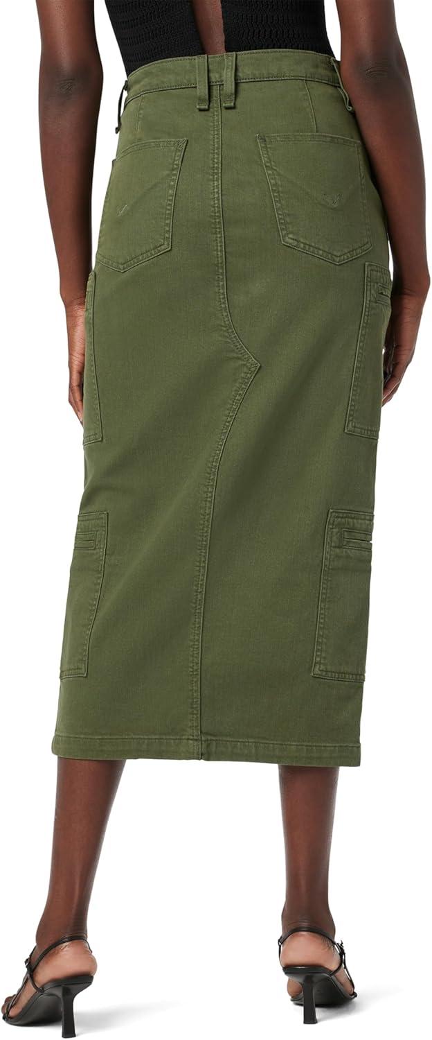 imageHUDSON Womens Reconstucted Midi SkirtCypress