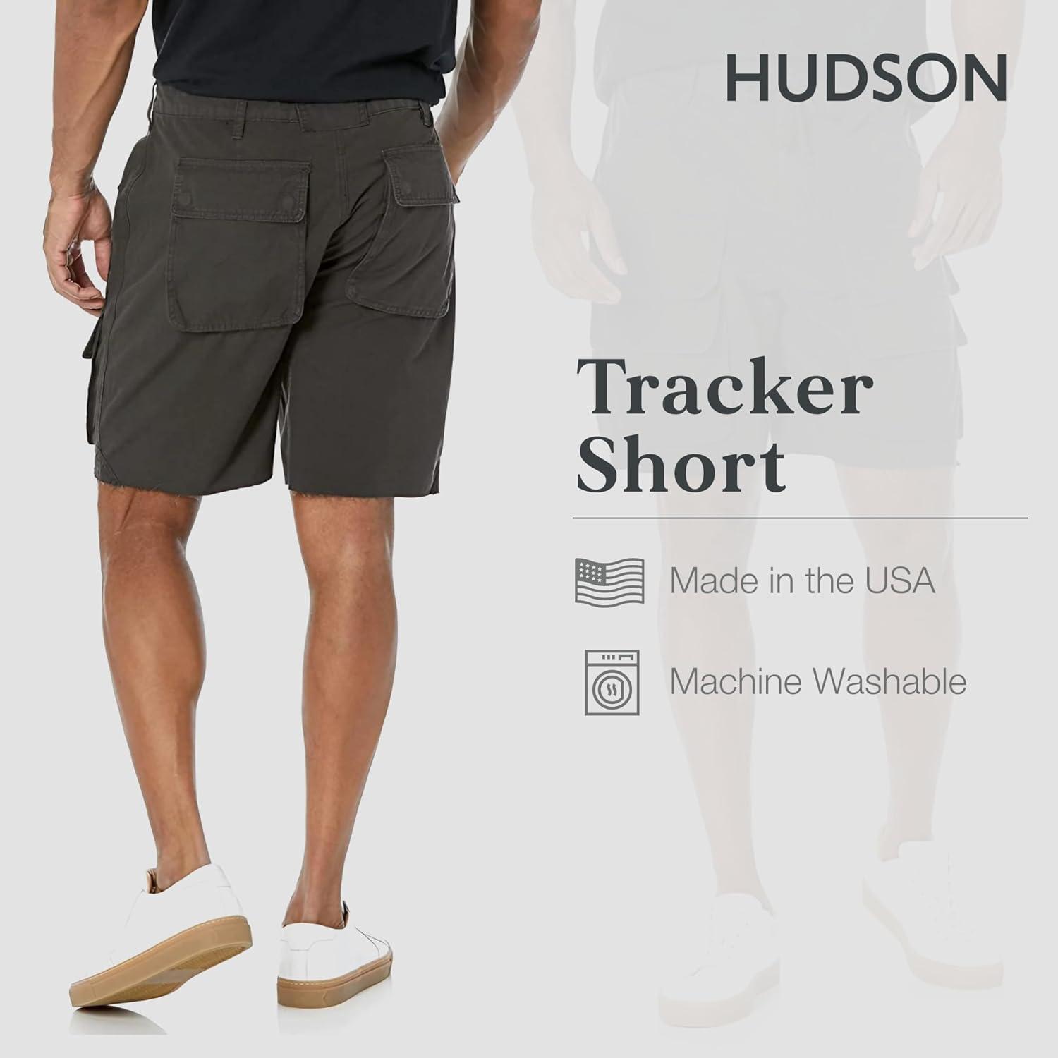 imageHUDSON Mens Tracker ShortBlack