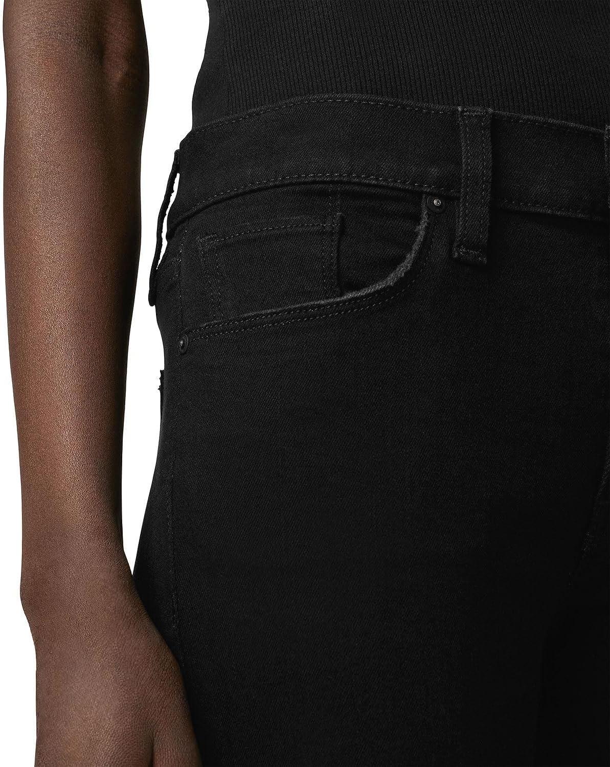 imageHudson Womens Nico MidRise Bootcut Barefoot JeanBlack