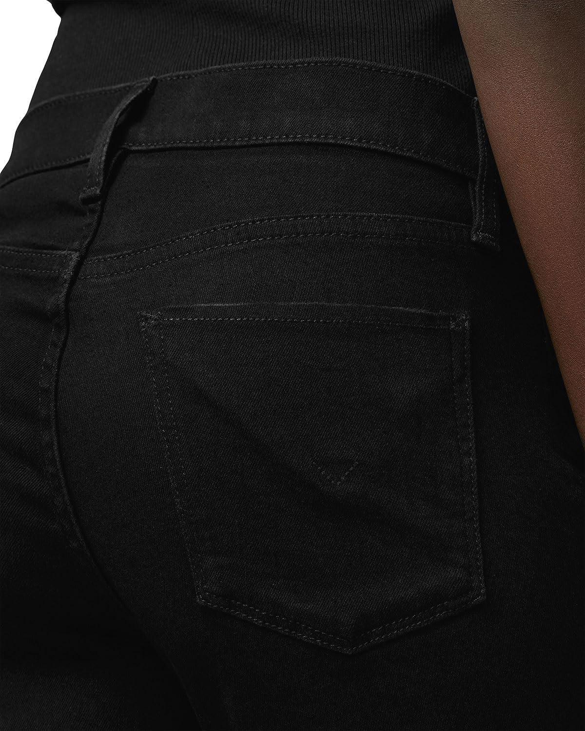 imageHudson Womens Nico MidRise Bootcut Barefoot JeanBlack